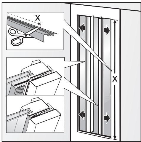 MIELE KWT1601VI - Fixer la protection de porte - 2