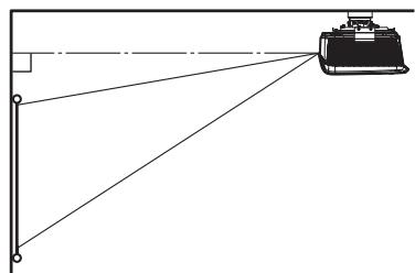 MITSUBISHI HC7800 - Projection avant, fixation au plafond - 1