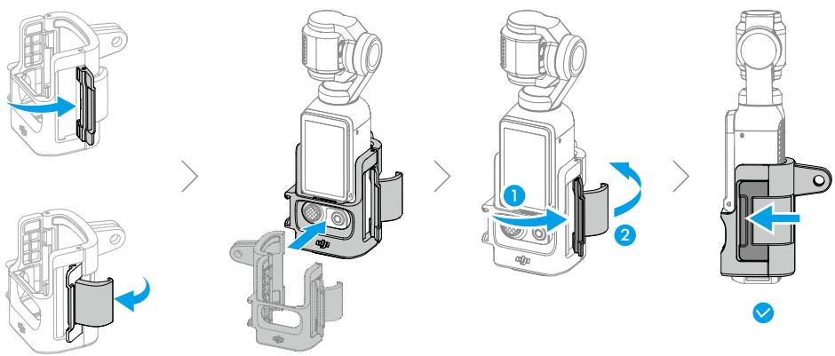 DJI Camescope - Adaptateur d'extension osmo pocket 3 - 2