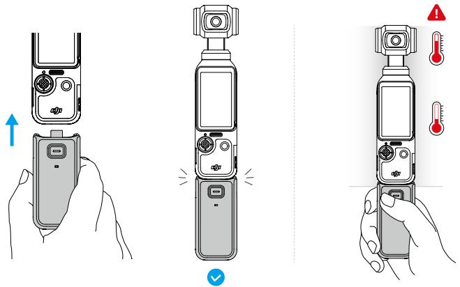 DJI Camescope - Poignée batterie osmo pocket 3 - 1