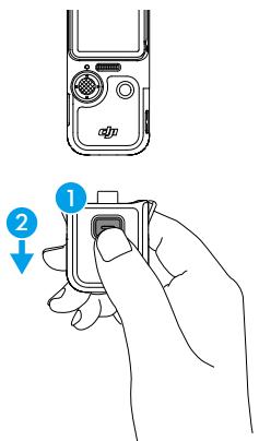 DJI Camescope - Poignée osmo pocket 3 avec filetage 1/4 - 1