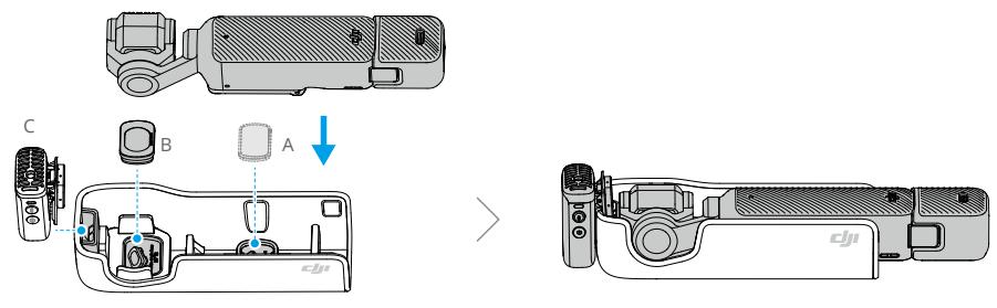 DJI Camescope - Avec la protection d'objectif pour osmo pocket 3 - 1