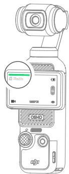 DJI Camescope - Connexion de l'émetteur DJI mic 2 - 4
