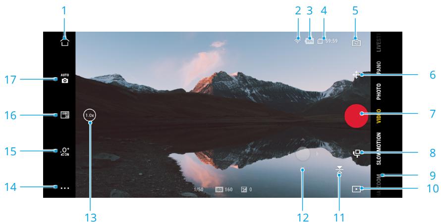 DJI Camescope - Vue caméra - 1