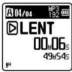 OLYMPUS VN-712PC - Appuyez sur la touche OK. - 1