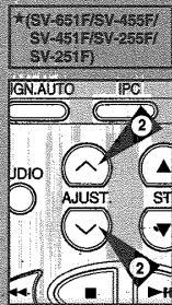 (SV-651F/SV-455F/ SV-451F/SV-255F/ SV-251F) IGN AUTO IPC JDIO AJUST. ST 2 2 H