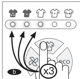 BRANDT DRIRON1X - Selection du niveau de séchage du LINGE - 4