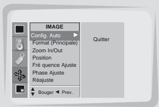 LG-GOLDSTAR MW-30LZ10 - Presser la touche VOL (▶) pour sélectionner une caractéristique à régler, puis presser la touche ascendante-descendante pour régler l'option sélectionnée. - 3
