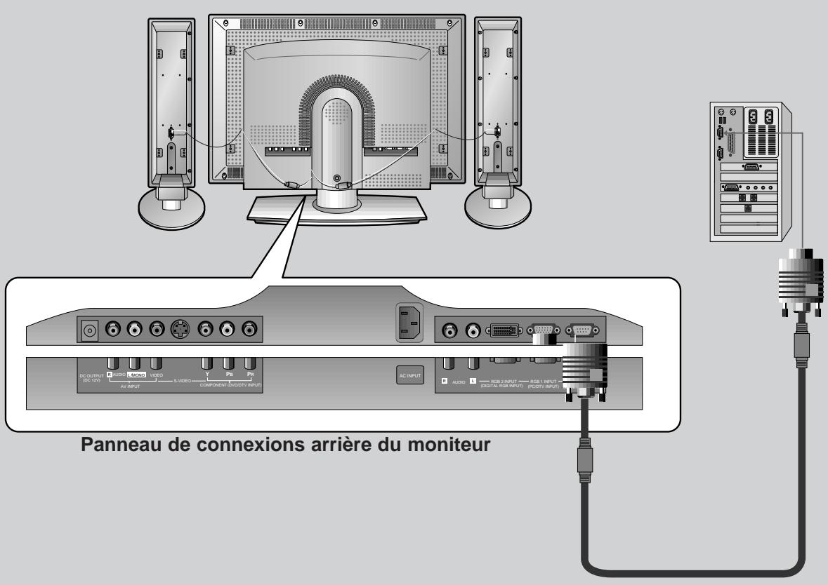 LG-GOLDSTAR MW-30LZ10 - Comment brancher un appareil de contrôle externe - 1