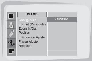 LG-GOLDSTAR MW-30LZ10 - Presser la touche VOL (▶) pour sélectionner une caractéristique à régler, puis presser la touche ascendante-descendante pour régler l'option sélectionnée. - 4