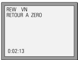 DAEWOO SV241S - Accès à la position 0:00:00 du compteur - 1
