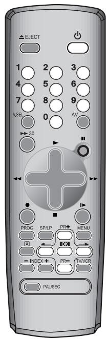 DAEWOO SV241S - Programmation normale d'un enregistrement - 1