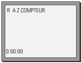 DAEWOO SV241S - Mise à zéro du compteur - 1