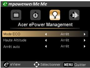 ACER P1340W - Acer epower management - 1