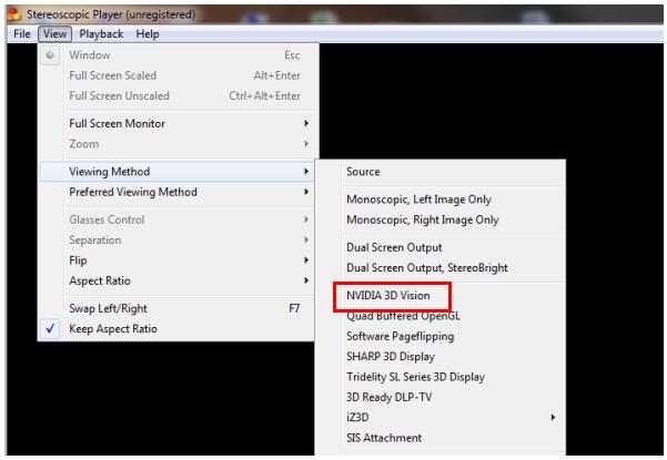 ACER P1340W - Utilisation du lecteur stéréoscopique - 1