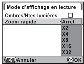 PENTAX K7+DA18-55WR+50-200 - Réglage du mode d'affichage en lecture - 2