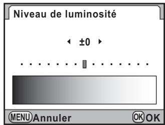 PENTAX K7+DA18-55WR+50-200 - Réglage de la luminosité de l'écran - 1