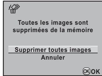 PENTAX K7+DA18-55WR+50-200 - Supprimer toutes les images - 2