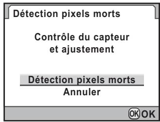 PENTAX K7+DA18-55WR+50-200 - Correction des pixels défectueux dans le capteur CMOS (détection pixels morts) - 1