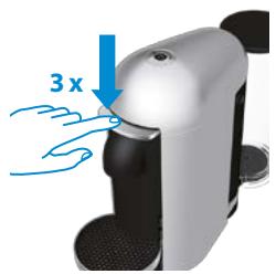 KRUPS YY3916FD - Réinitialiser les paramètres de réglage d'usine - 3