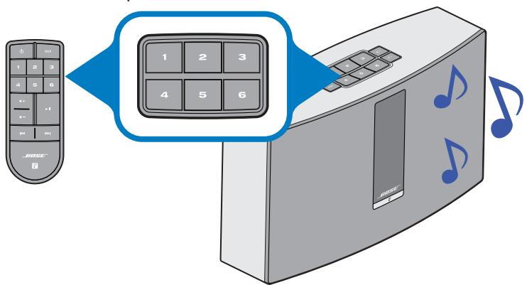 BOSER SOUNDTOUCH PORT II N - Lecture d'une préselection - 1