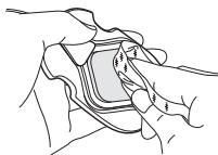 OMRON HeatTens - Nettoyage du câble avec électrodes - 1