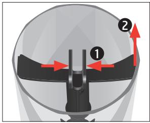 JURA ENA 8 - Mise en place/remplacement du filtre - 1