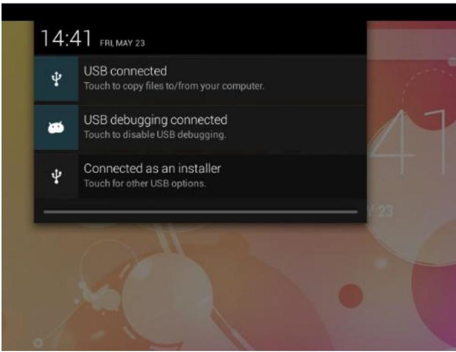 1T WORKS TM 786 - Connecter un ordinateur ou une clé USB à la tablette - 1
