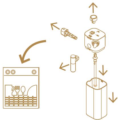 DELONGHI NC - Préparation à base de lait et rinceage quotidien - 11