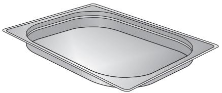 MIELE DG 2661 INOX - Plateau lèche-frite (capacité 2,0 l / capacité utile 1,7 l) - 1