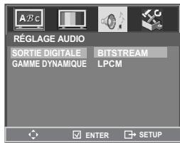 DAEWOO SF9300S - Configuration du son - 2