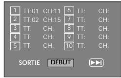 DAEWOO SF9300S - Lecture du programme - 3