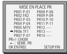 DAEWOO SF9300S - Guide d'installation rapide des chaînes TV sur le DVD COMBO - 4