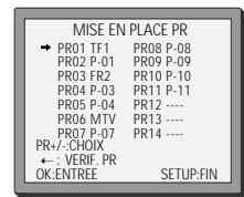 DAEWOO SF9300S - Guide d'installation rapide des chaînes TV sur le DVD COMBO - 5