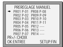 DAEWOO SF9300S - Réglage - 2