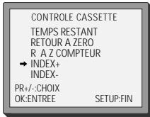 DAEWOO SF9300S - Rechercher un index - 1