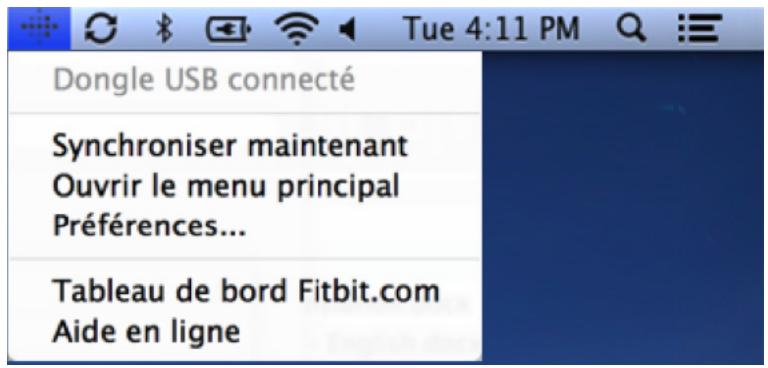 FITBIT FLEX ROSE - Association à un Mac - 1