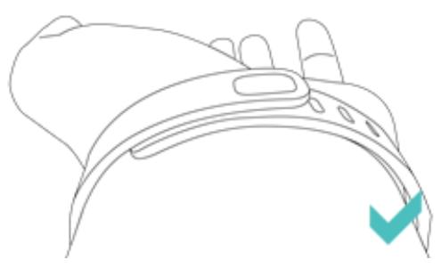 FITBIT FLEX ROSE - Comment fixer votre bracelet - 3
