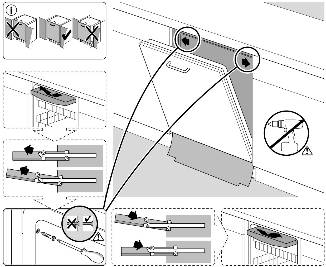NEFF VAISSELLEINTEGRABLE91135Q60XSE - Garantie aqua-stop - 82