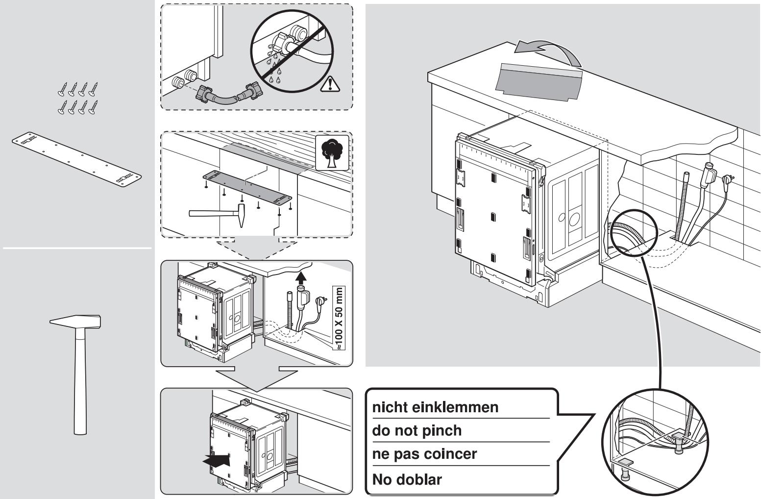 NEFF VAISSELLEINTEGRABLE91135Q60XSE - Garantie aqua-stop - 33