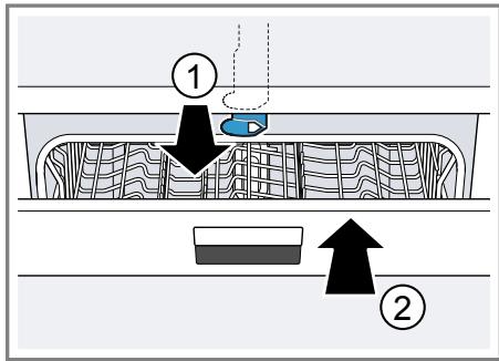 NEFF VAISSELLEINTEGRABLE91135Q60XSE - Activer le système de verrouillage de la porte - 1