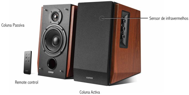 EDIFIER HIFIR1700BT - Conteudo da caixa: - 1