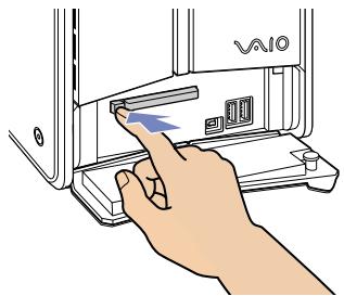 SONY PCV-RZ - Extraction d'une carte PC card - 2