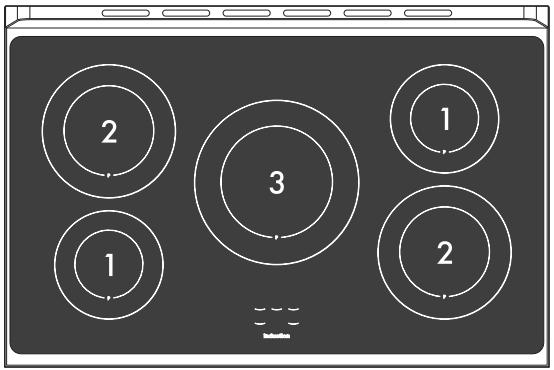 SMEG TROOIXY9-1 - Table de cuisson - 1