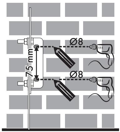 SMEG TROOIXY9-1 - Fixation murale - 7