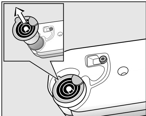 MI TMM440wWP - Filtre à peluches dans le réservoir à eau de condensation - 2