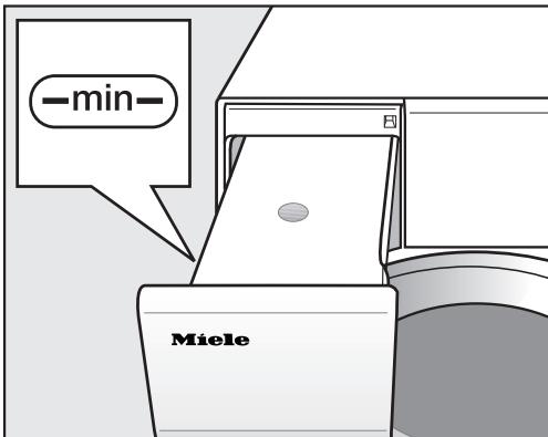 MI TMM440wWP - Préparer le réservoir à eau de condensation pour le défloissage vapeur - 1