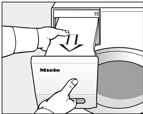 MI TMM440wWP - Filtre à peluches dans le réservoir à eau de condensation - 1