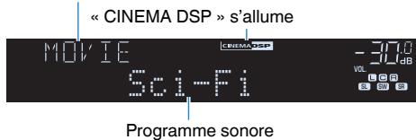 YAMAHA HTR-4072 - Profiter de champs sonores 3D (CINEMA DSP 3D) - 2