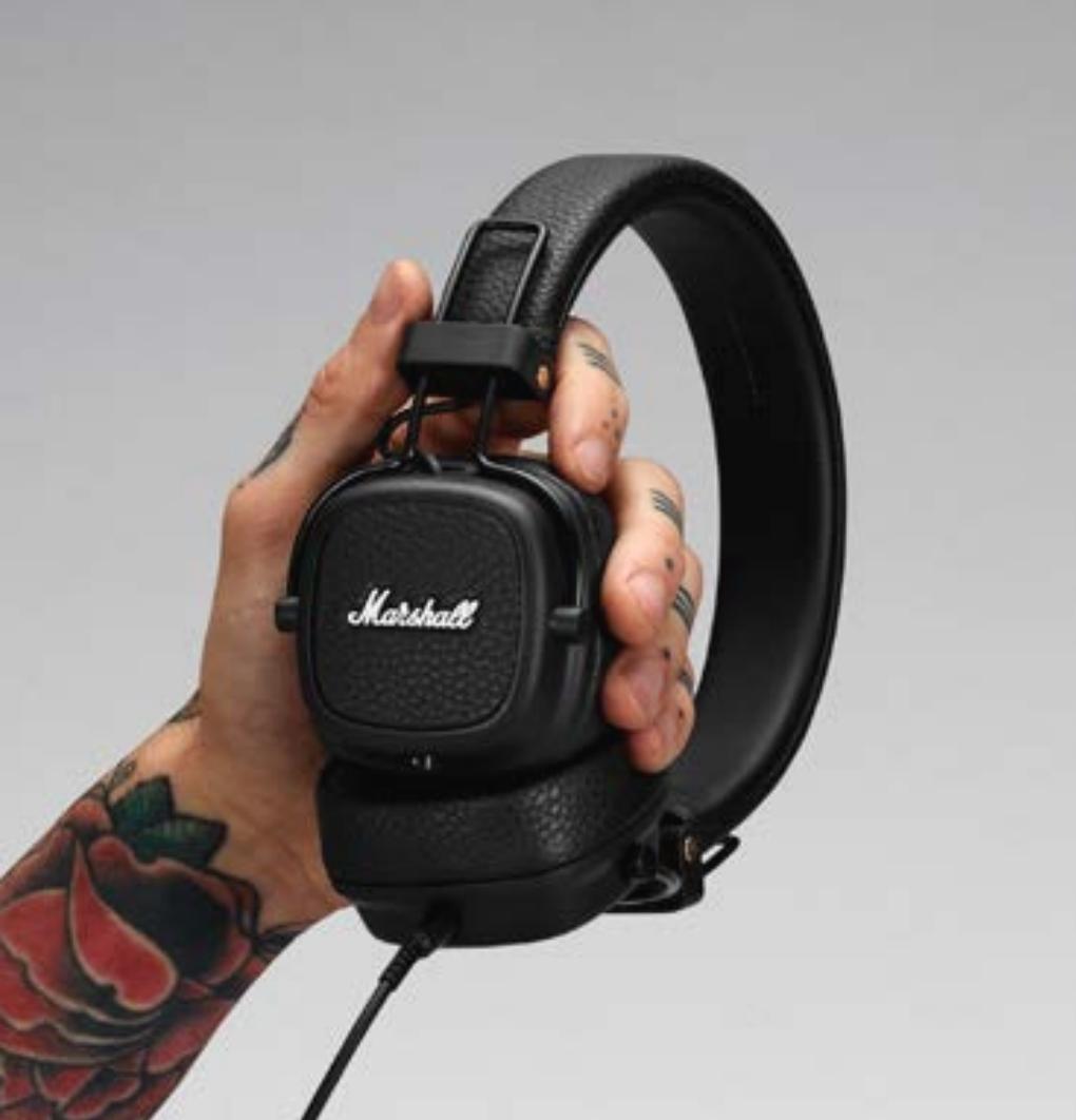 MARSHALL MAJOR 3 - COUSSINETS D'OREILLES AMOVIBLES - 1